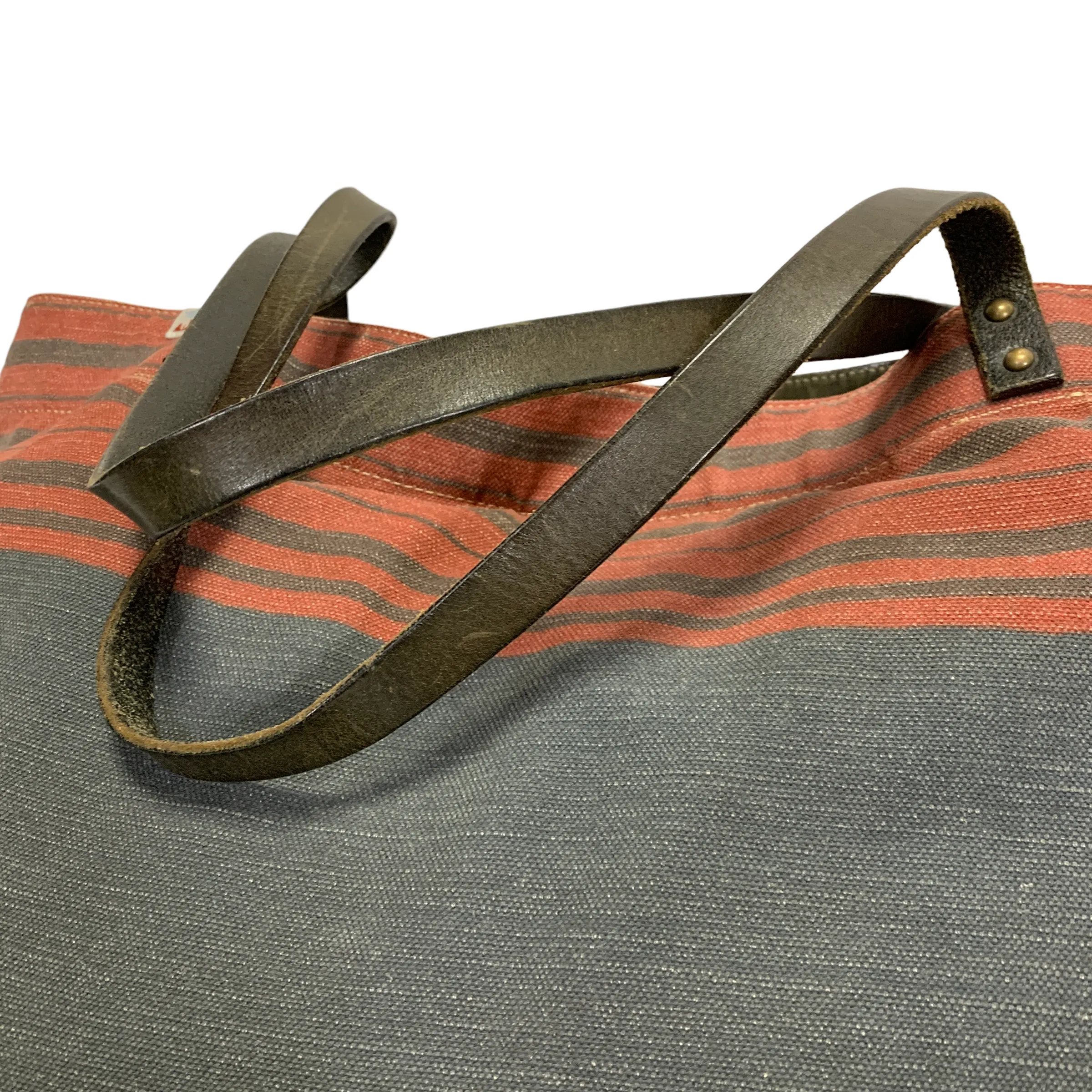 Visvim 2011SS Antique Border Homer Tote Bag