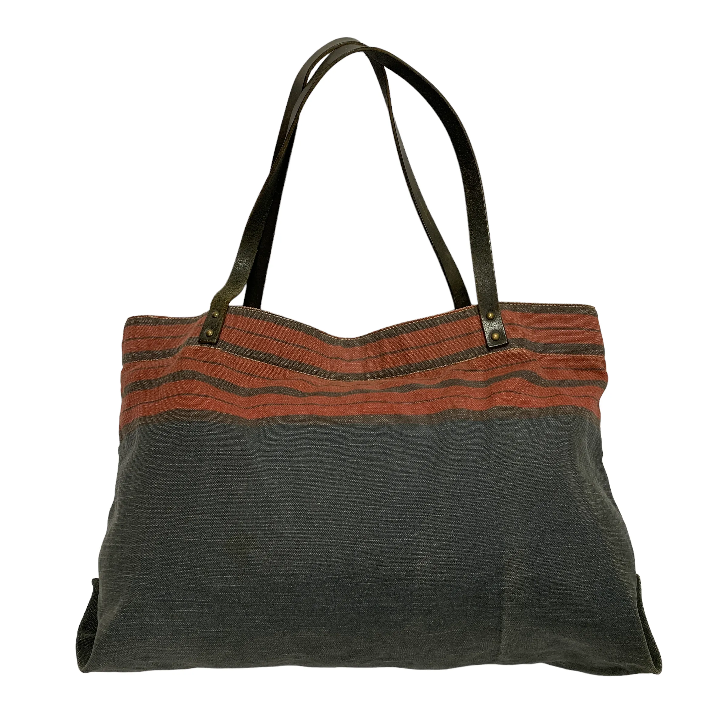 Visvim 2011SS Antique Border Homer Tote Bag