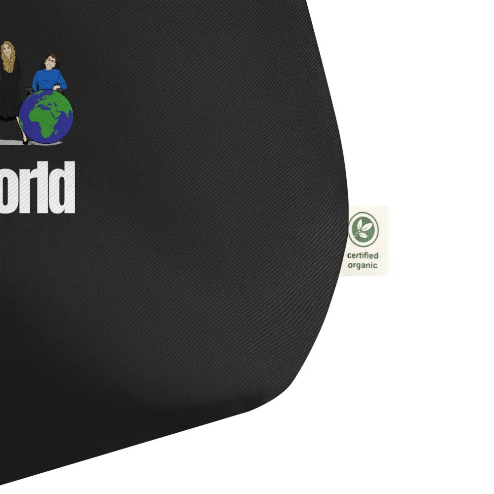We Are The World - Large organic tote bag