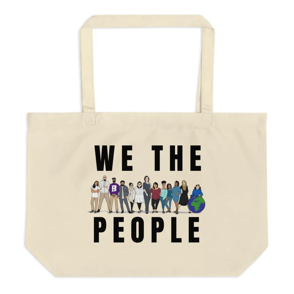 We The People - Large organic tote bag