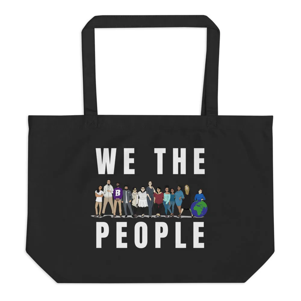 We The People - Large organic tote bag