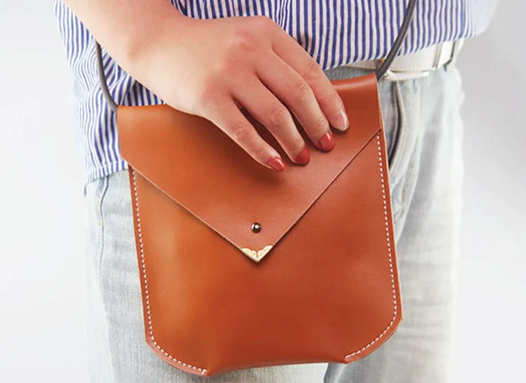 Women Leather Shoulder Bag Patterns Leather Pattern Vertical Small Crossbody Bag Leather Craft Pattern