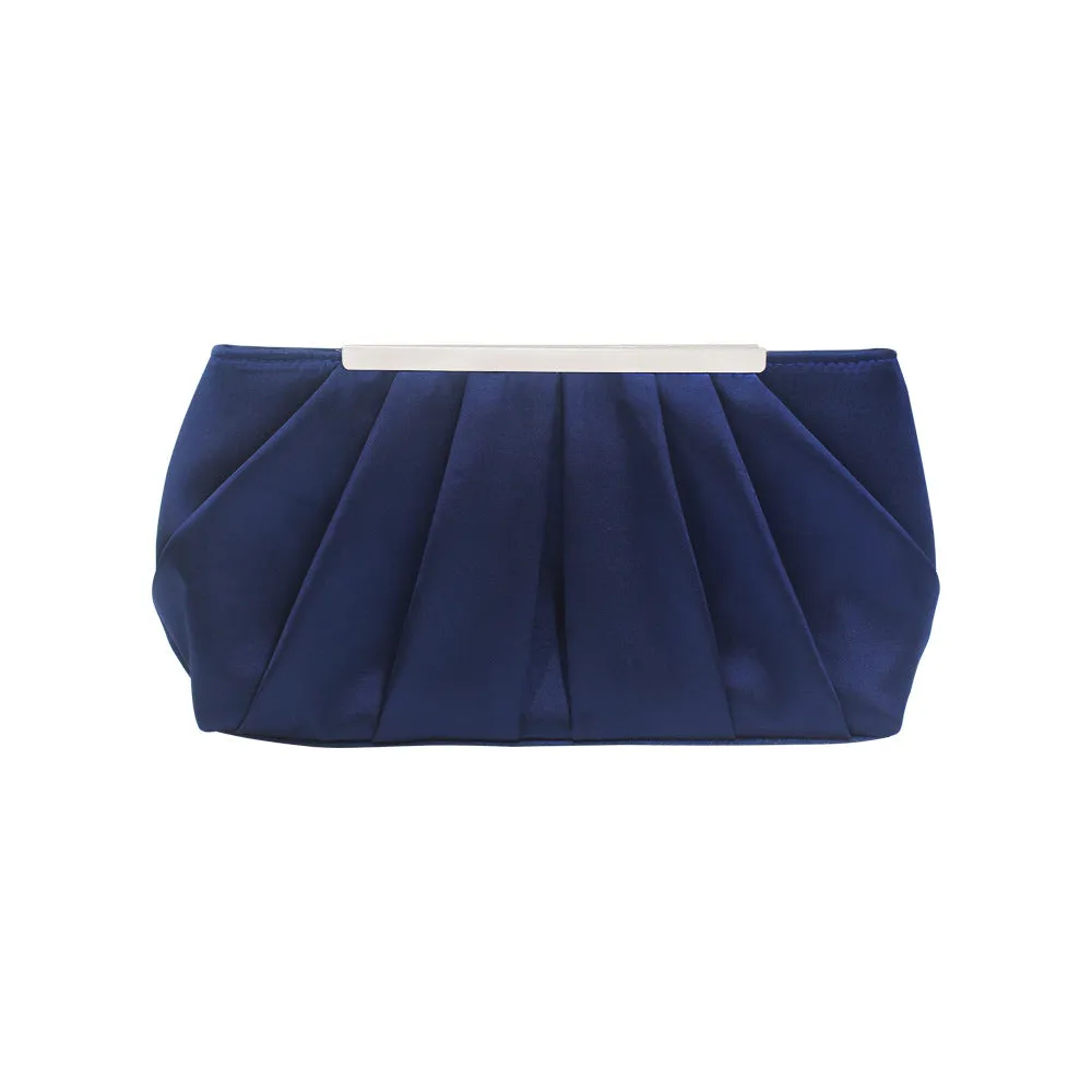 Women's Evening Bag Satin Clutch Wedding Bridal Purse Cocktail Party Prom Handbag