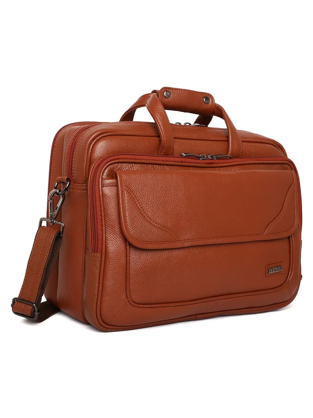 Xavier Leather Laptop Bag
