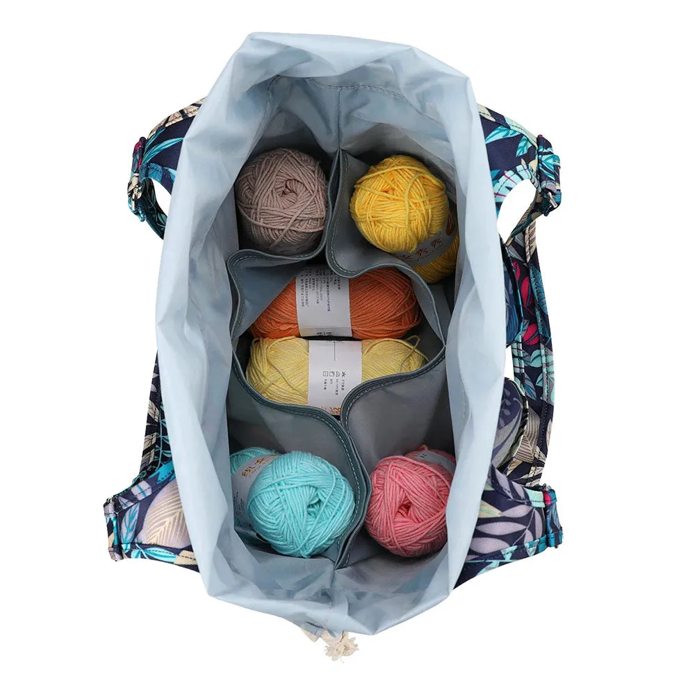 Yarn Tote Bag: Knit on The Go (Bundle48)
