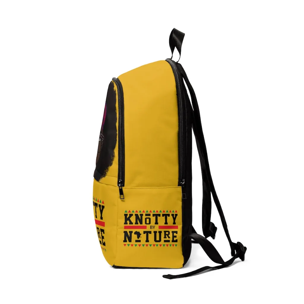 Yellow Knotty By Nature Backpack